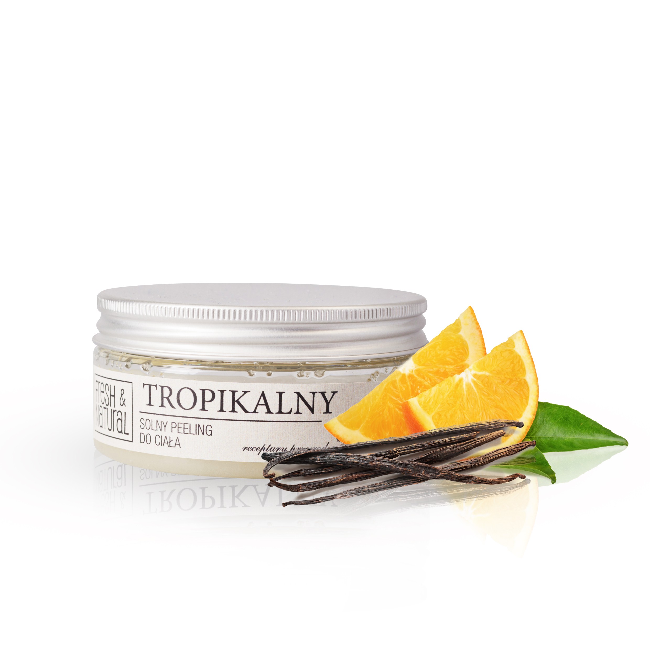 Fresh & Natural peeling solny tropikalny, 250 g