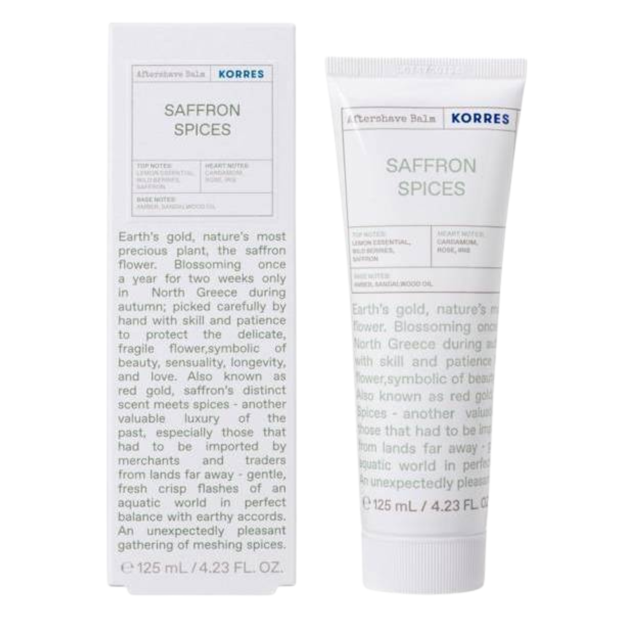 Korres Saffron Spices balsam po goleniu, 125 ml