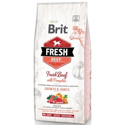 Karma dla psa BRIT Fresh Beef Wołowina z dynią 2.5 kg