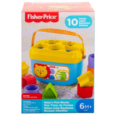 Klocki sensoryczne FISHER PRICE Pierwsze klocki malucha FFC84