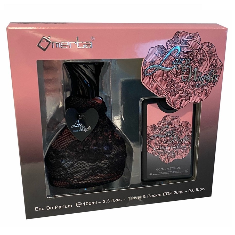 Omerta Lazy Night zestaw: woda perfumowana damska, 100 ml + woda perfumowana damska, 20 ml