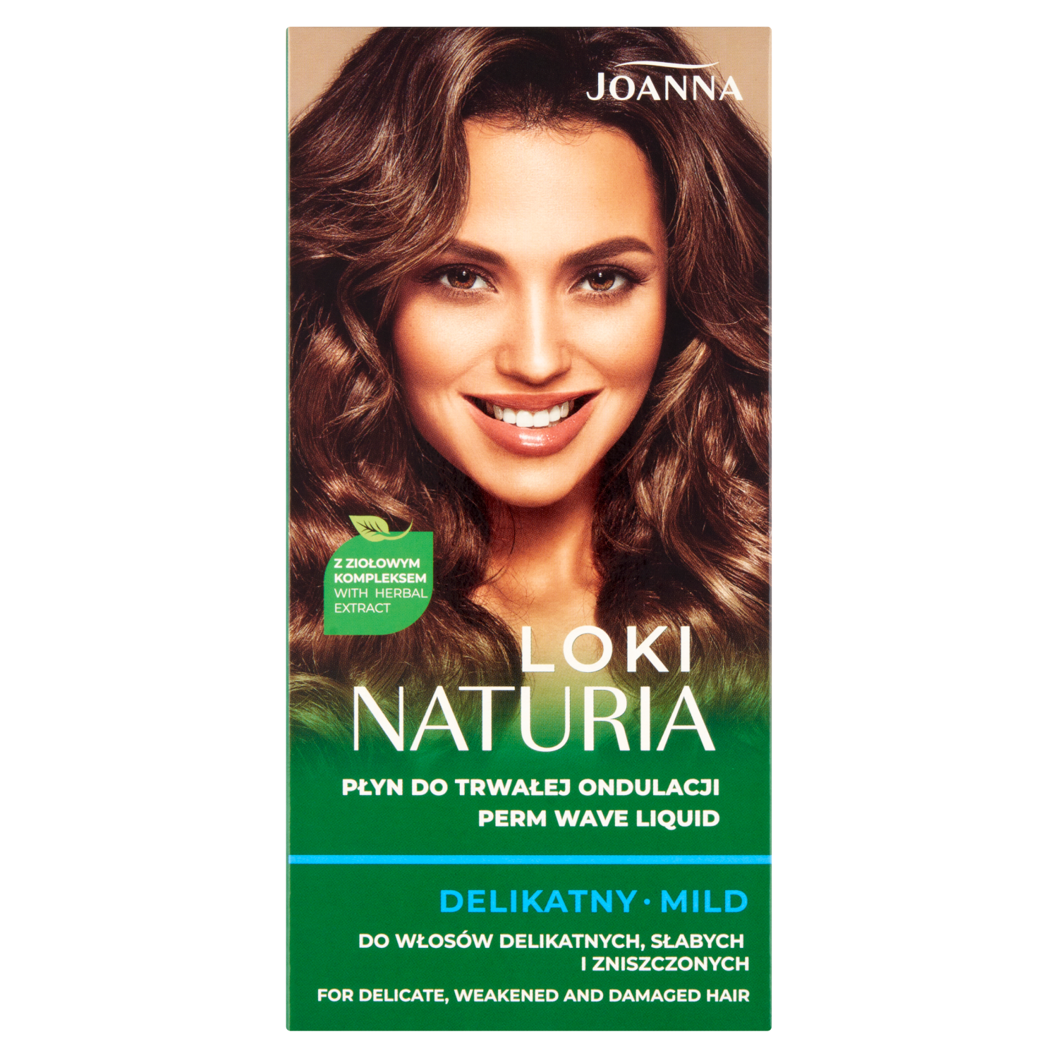 Joanna Naturia płyn do trwałej ondulacji włosów delikatny, 1 szt.