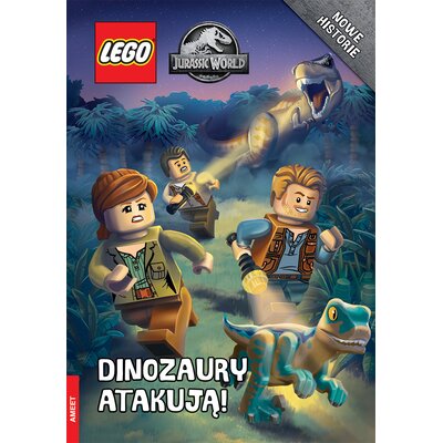 Książka LEGO Jurassic World Dinozaury Atakują LNR-6202