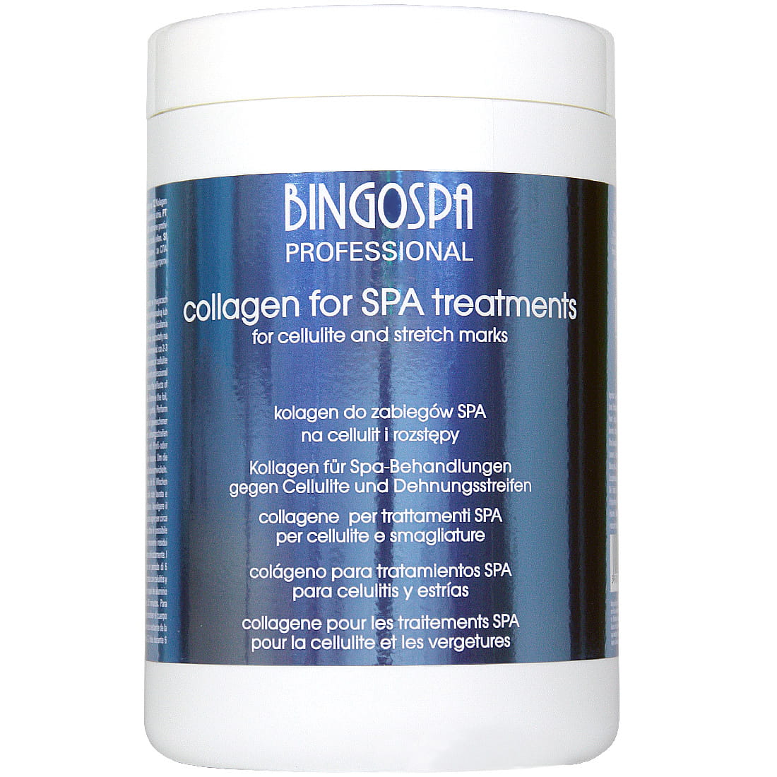 Bingospa Professional Kolagen do zabiegów SPA na cellulit i rozstępy, 1000 g