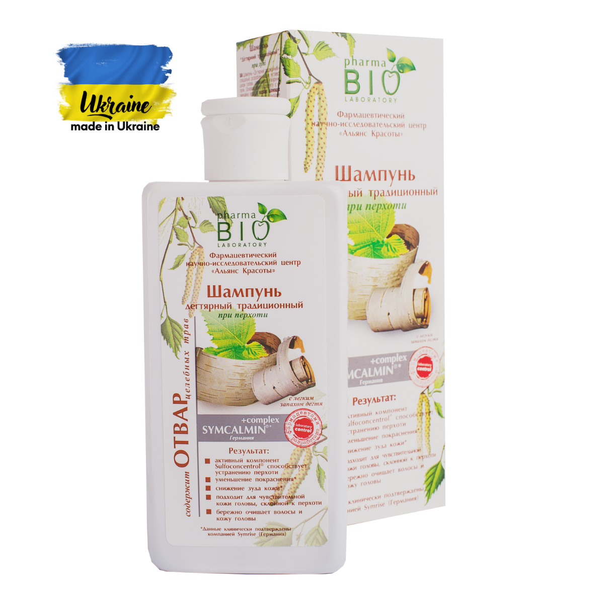 Bio Pharma dziegciowy szampon do włosów z łupieżem, 200 ml