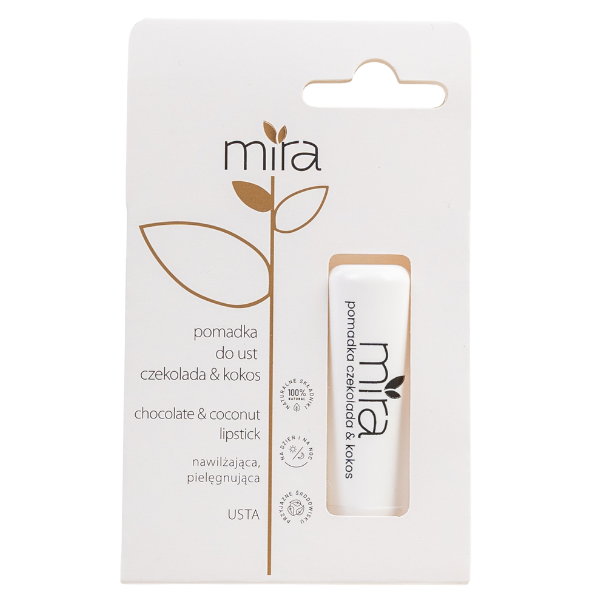 Mira Premium pomadka ochronna czekolada & kokos, 3 g