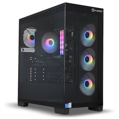 Komputer NTT HIRO AURORA ZKG-I5RTX5070-TE25 i5-14400F 32GB RAM 1TB SSD GeForce RTX 5070 DLSS 4 Wi-Fi Windows 11 Home
