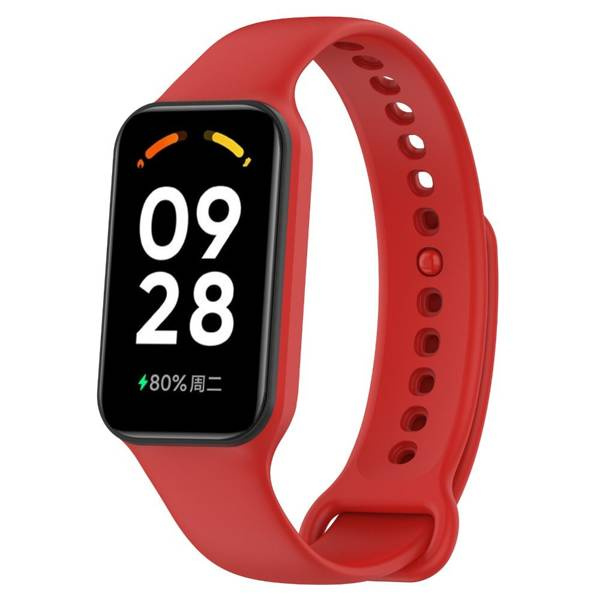 Opaska Yunmi do Xiaomi Smart Band 8 Active / Xiaomi Redmi Band 2 Czerwona