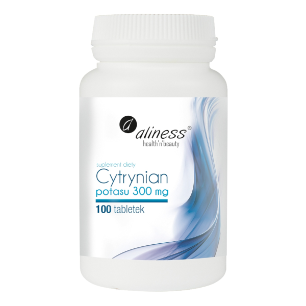 Aliness Cytrynian potasu suplement diety, 100 tabl./ 1 opak.