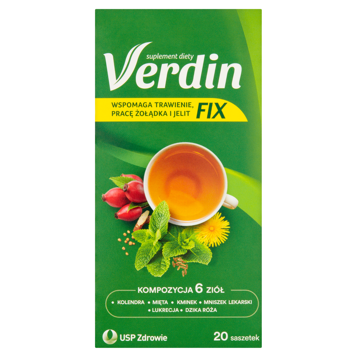 Verdin Fix suplement diety, 20 sasz./1 opak.