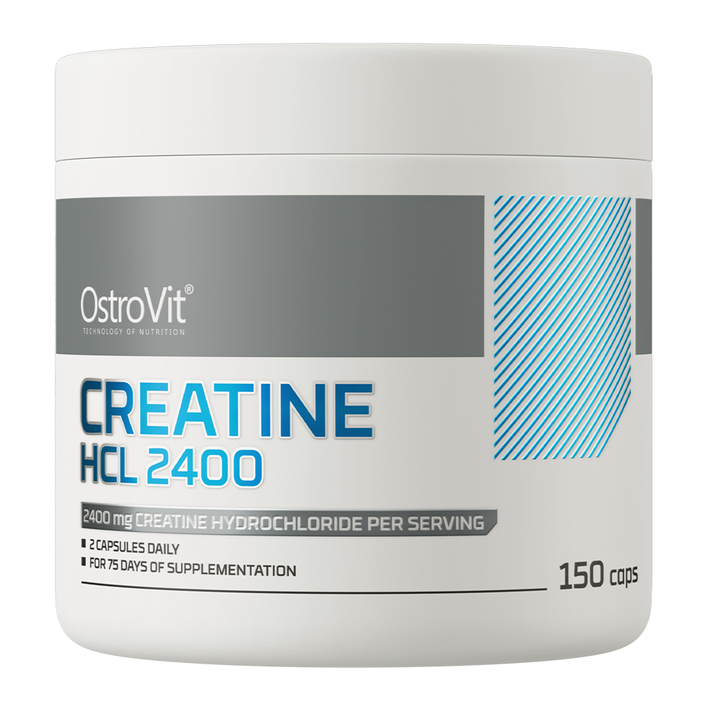 OstroVit Kreatyna HCl 2400 mg suplement diety, 150 kaps./1 opak.