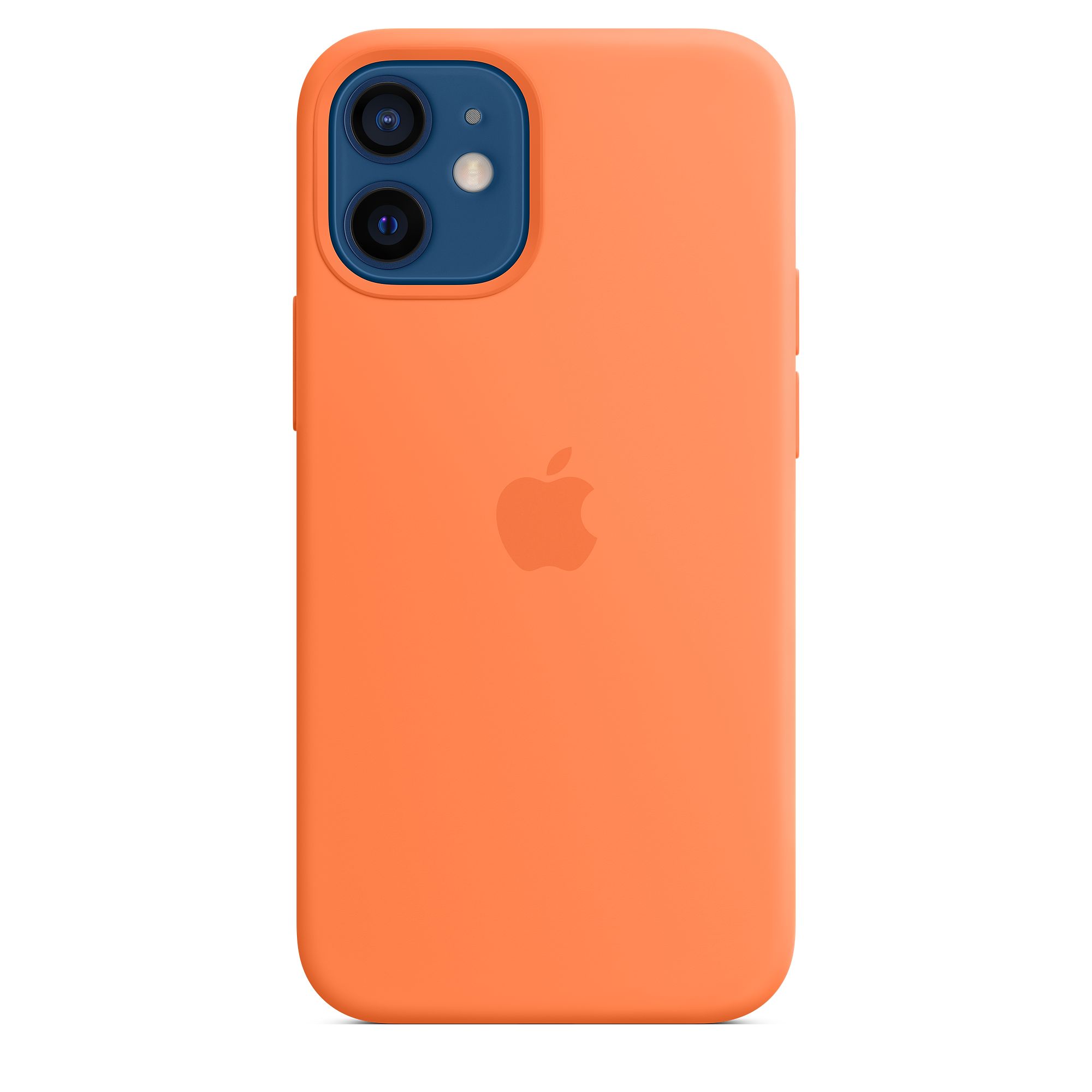 Apple iPhone 12 mini Silicone Case with MagSafe - Kumquat