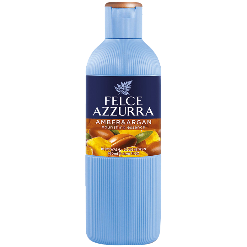 Felce Azzurra Ambra&Argan żel do mycia ciała, 650 ml