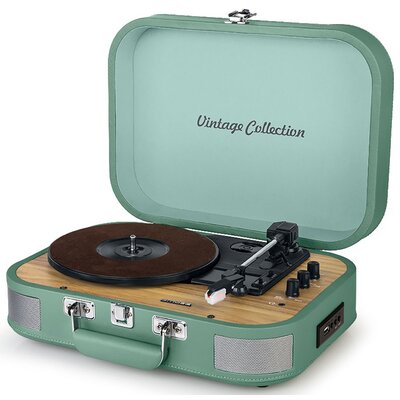 Gramofon MUSE MT-201 WG Bluetooth USB Zielony