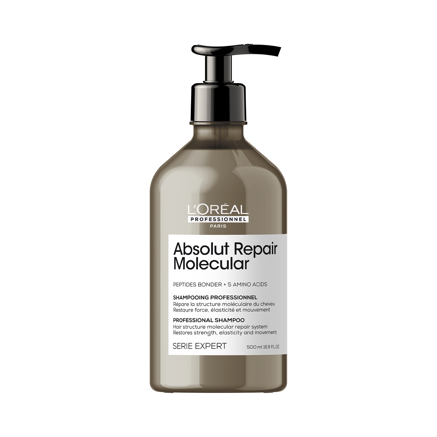 L'Oréal Professionnel Paris Absolut Repair Molecular szampon odbudowujący do włosów, 500 ml