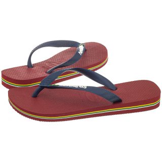 Japonki Havaianas Brasil Logo Red 4110850-1140