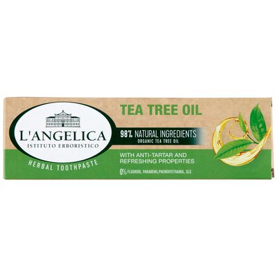 Pasta do zębów L'ANGELICA Z Olejkiem z Drzewa Herbacianego 75 ml