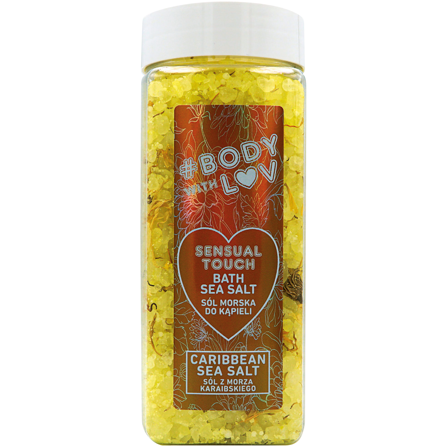 Body With Luv sól morska do kąpieli, 500 g