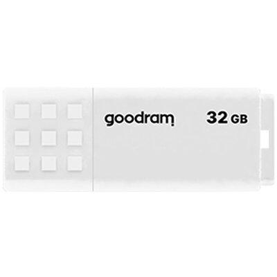 Pendrive GOODRAM UME2 32GB, USB 2.0, Odczyt 20 Mb/s, Zapis 5 Mb/s Biały