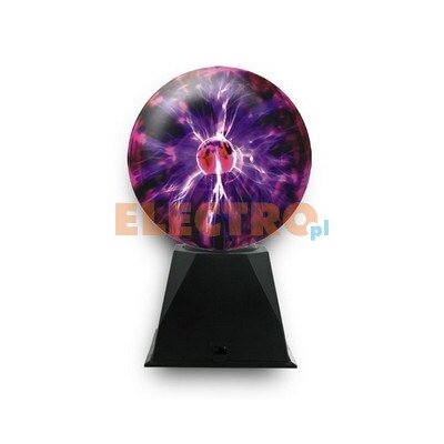 LAMPA 4WORLD KULA PLAZMOWA DUŻA ŚREDNICA 15CM