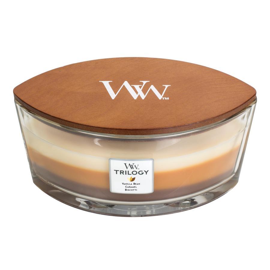 WoodWick - Świeca Hearthwick Trilogy Cafe Sweets 60h