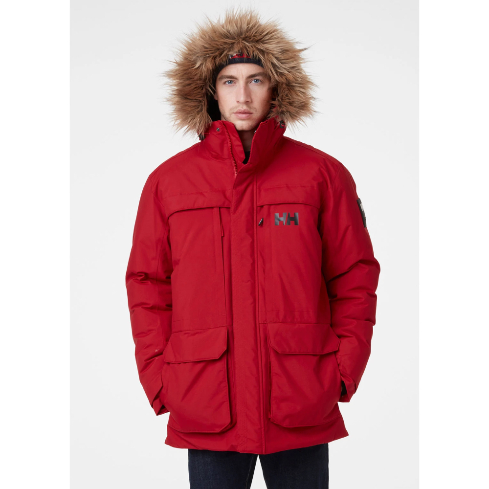 Męska kurtka Helly Hansen NORDSJO PARKA red - XL