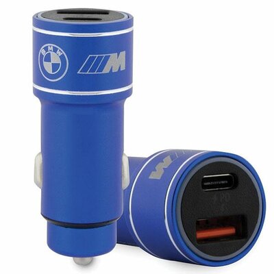 Ładowarka samochodowa BMW M Edition Fast Charge Niebieski
