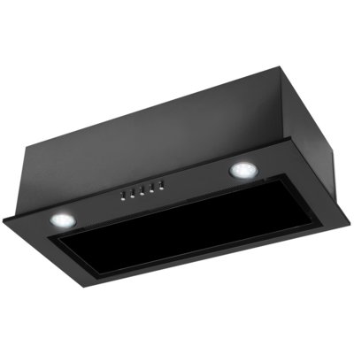 Okap VDB Smart Glass 60 Czarny 350m3/h 69db klasa C