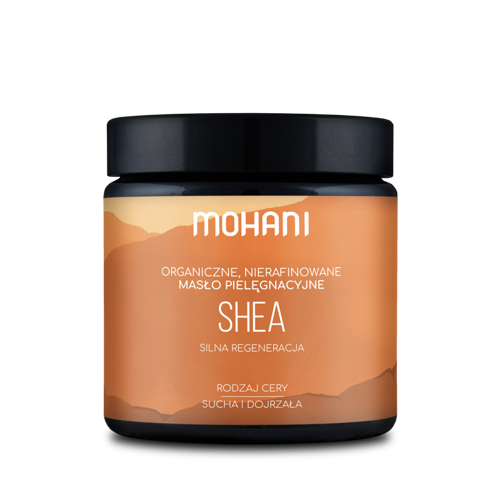 Mohani afrykańskie masło shea do ciała, 100 ml