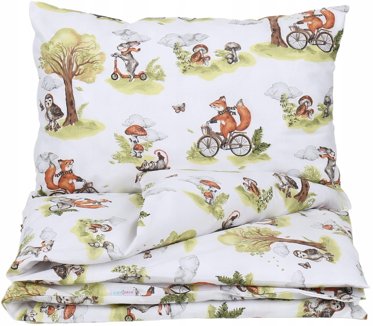 Babymam pościel dziecięca do łóżeczka 120x90 2el