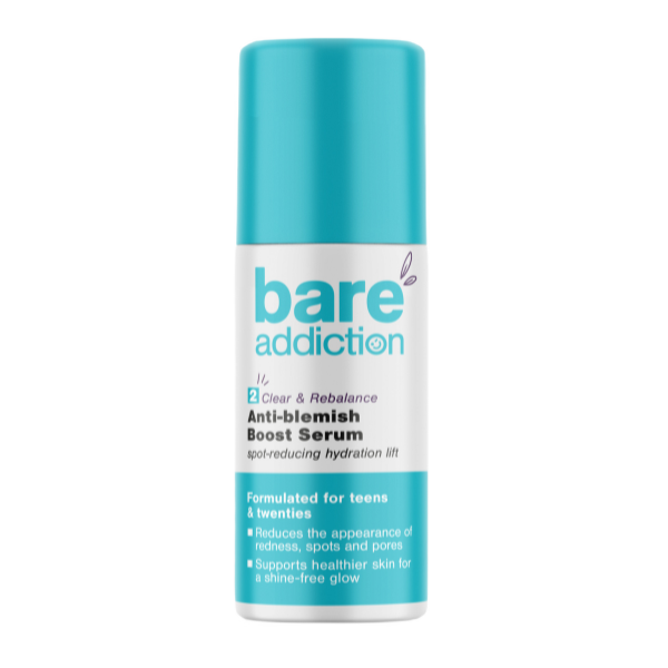 Bare Addiction serum z nicynamidem przeciw zaczerwienieniom, cera tłusta i trądzikowa, 30 ml