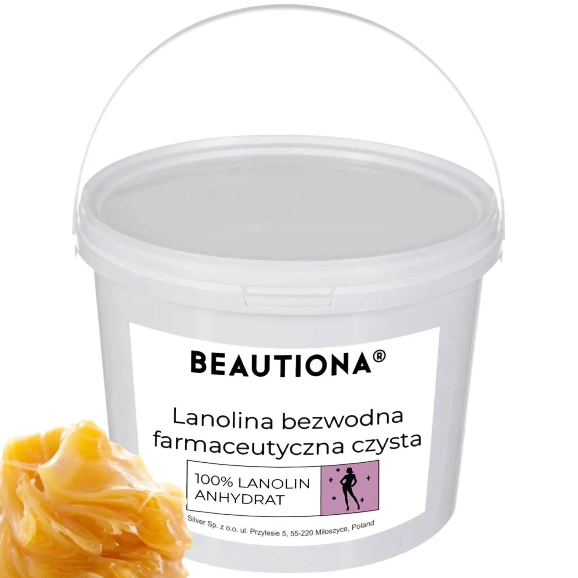 Beautiona lanolina bezwodna farmaceutyczna, 1 kg