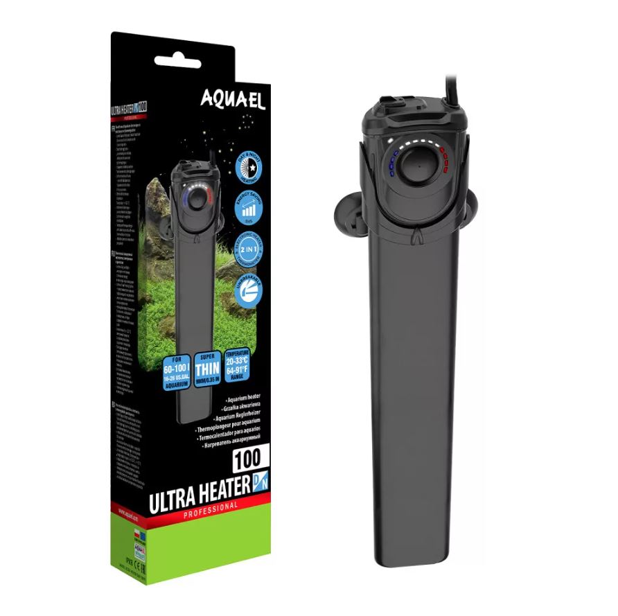 AQUAEL Grzałka Ultra Heater D&amp;N 100W
