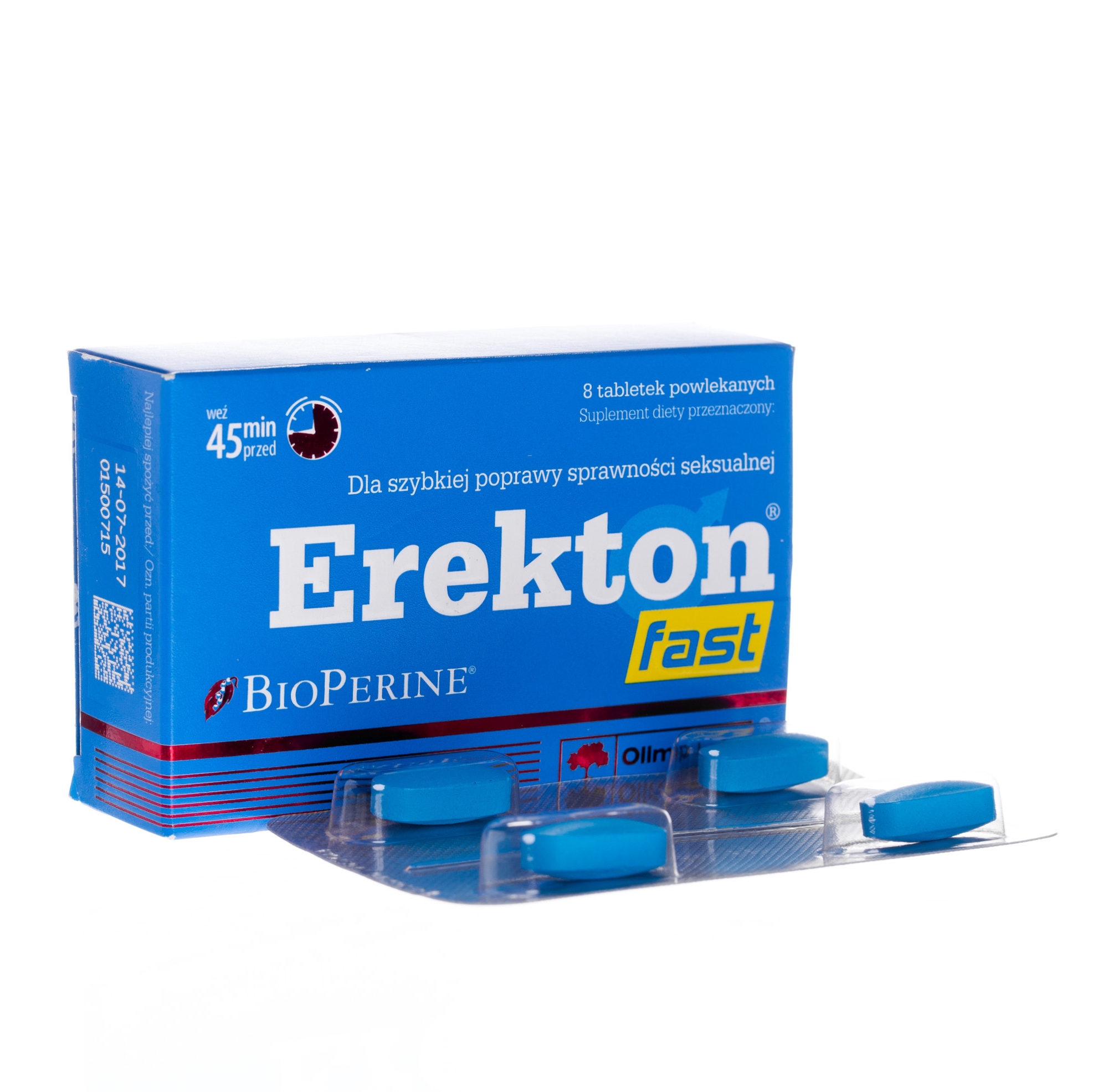 Olimp Erekton Fast, suplement diety, 8 tabletek