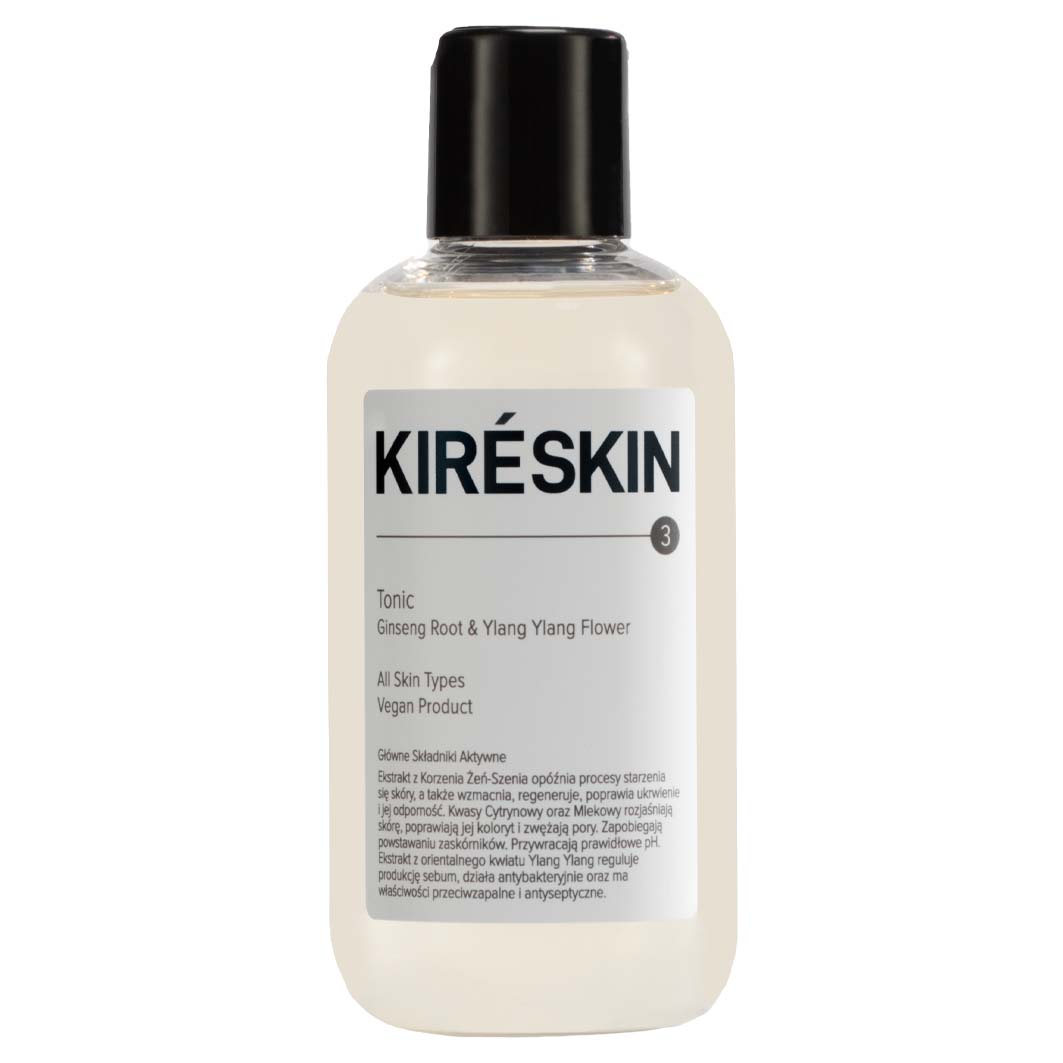 Kire Skin Timeless tonik do twarzy Korzeń Żeń szeń & Kwiat Ylang Ylang, 200 ml