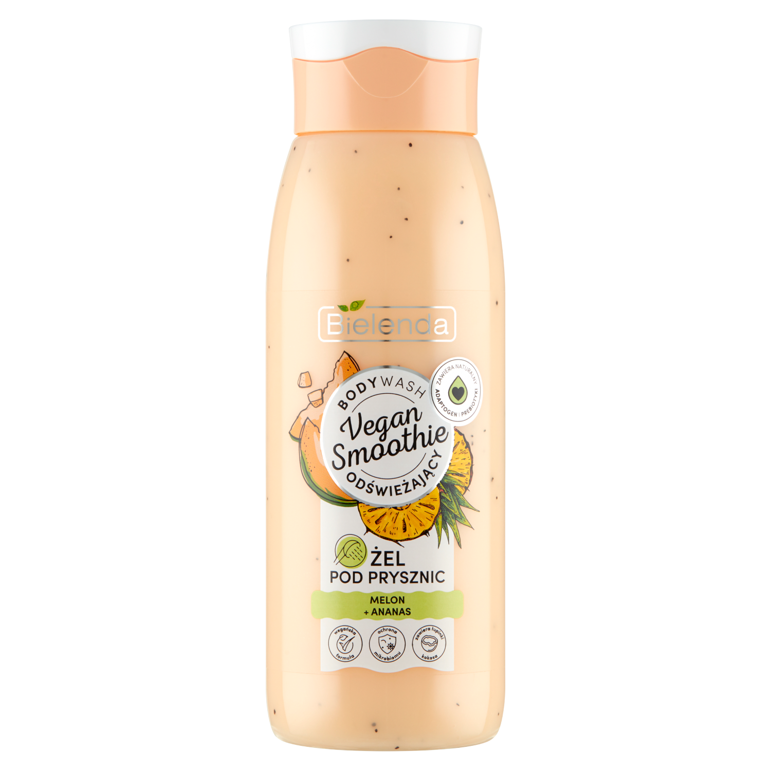 Bielenda Vegan Smoothie odświeżający żel pod prysznic, 400 ml