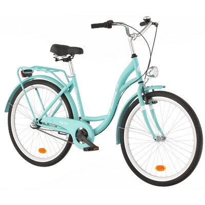 Rower miejski INDIANA Moena S3B 26 cali damski Lazurowy 2025