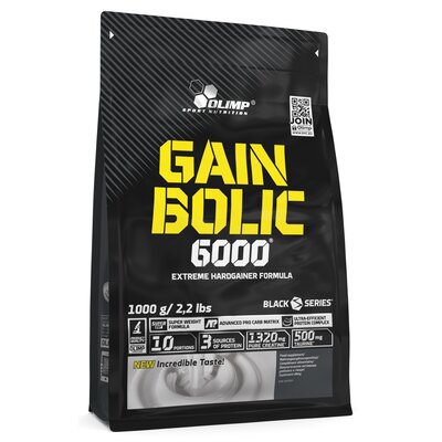 Gainer OLIMP Gain Bolic 6000 Waniliowy (1000 g)