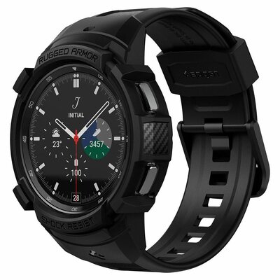 Pasek SPIGEN Rugged Armor Pro do Samsung Galaxy Watch 4 Classic 46mm Czarny