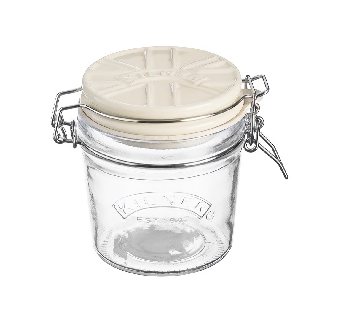 Kilner - Słoik Ceramic Lid Clip Top Jars 350 ml Biały