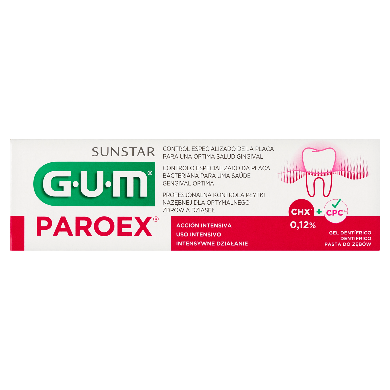 Gum Paroex pasta do mycia zębów 0,12%, 75 ml