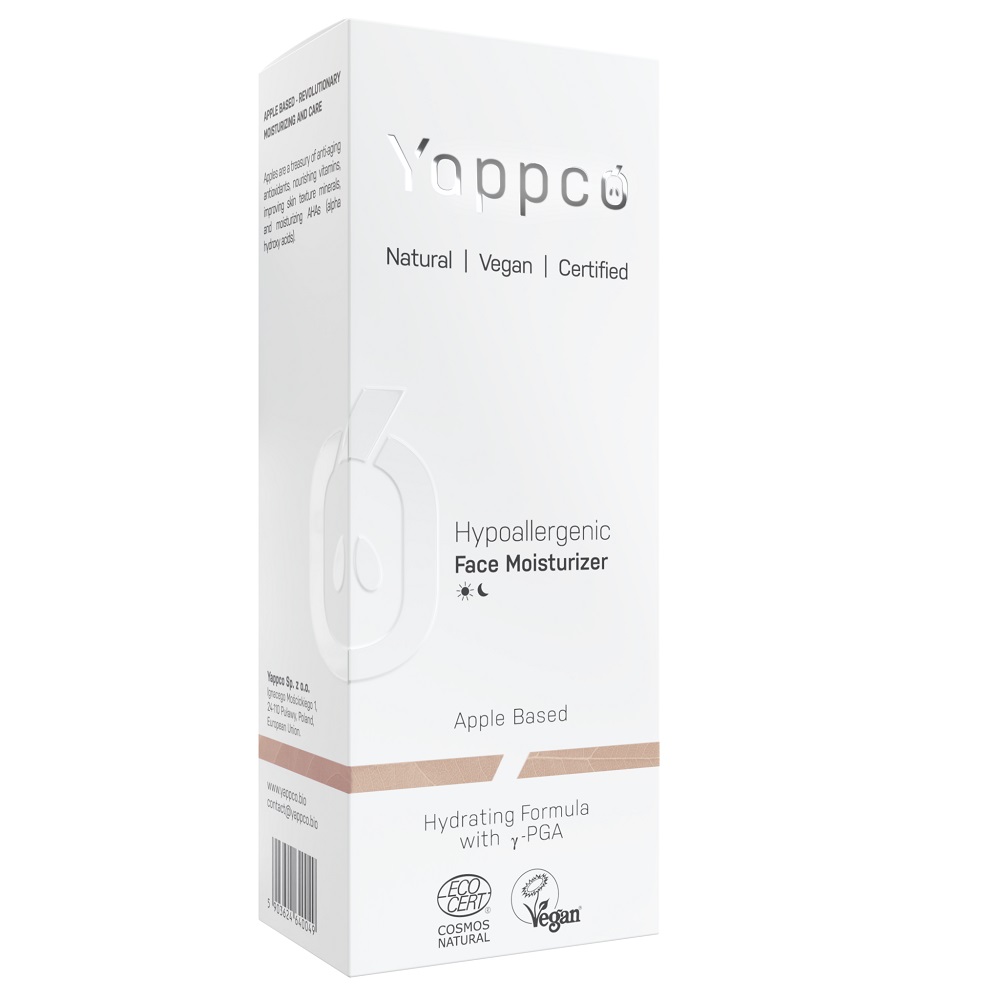 Yappco Hypoallergenic  hipoalergiczny nawilżający krem do twarzy, 50 ml