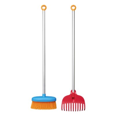 Grabie FISKARS MyFirst 1062474 do liści + Szczotka