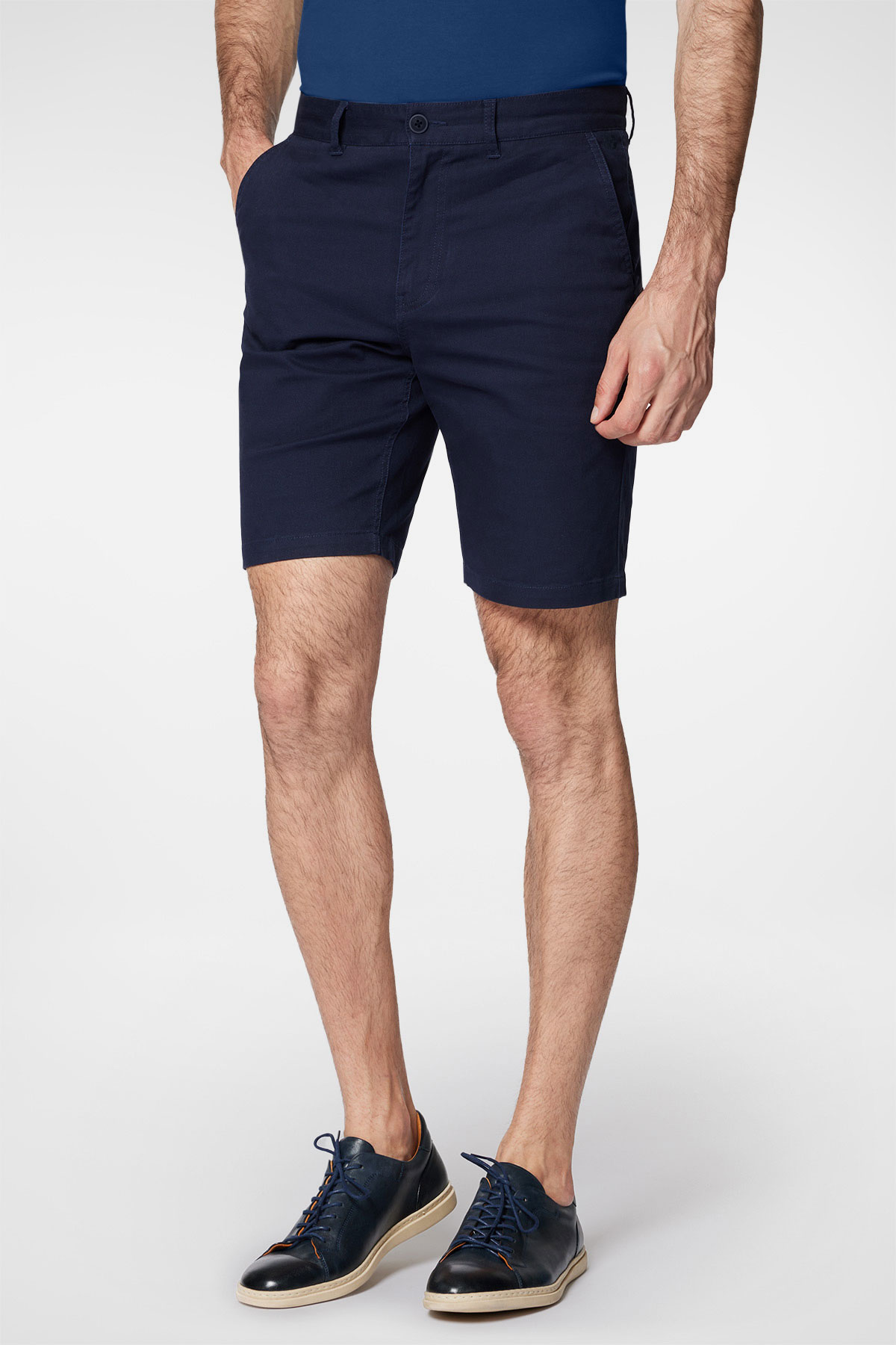 Próchnik - Szorty Ciemnogranatowe z Bawełną PM1