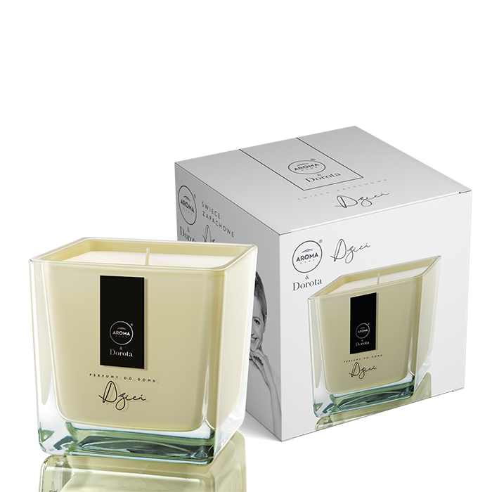 Aroma Home & Dorota świeca zapachowa na dzień, 155 g