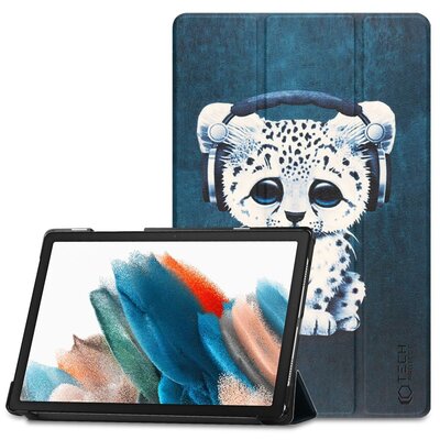 Etui na Galaxy Tab A8 10.5 X200/X205 TECH-PROTECT SmartCase Kot
