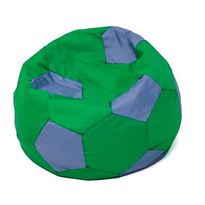 Pufa worek GO GIFT Piłka 5 XL Zielono-szary 120 cm