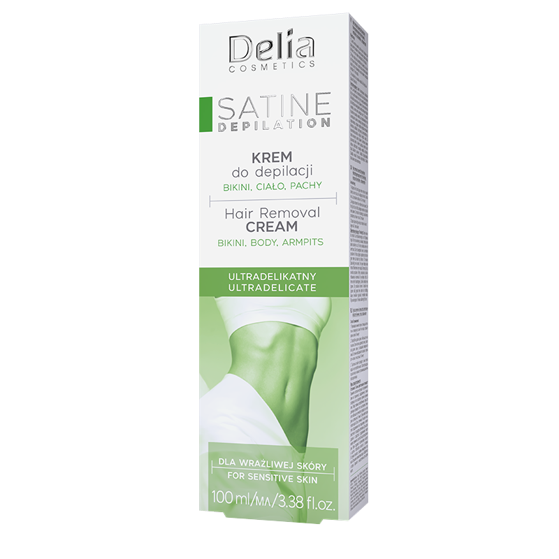 Delia Satine delikatny krem do depilacji, 100 ml