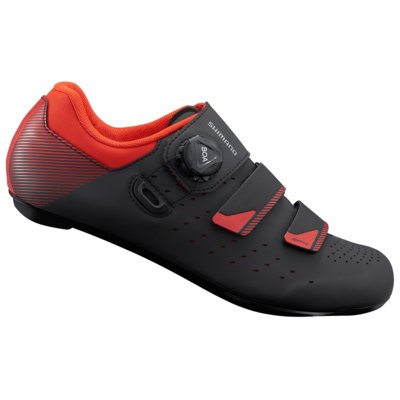 Buty rowerowe SHIMANO SH-RP400SL7 Czarno-czerwony (rozmiar 41)