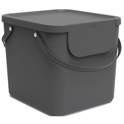 Kosz na śmieci ROTHO Albula 1034408853 40L Szary